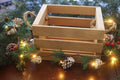 The Mistletoe Shop - Handmade Wooden Crate